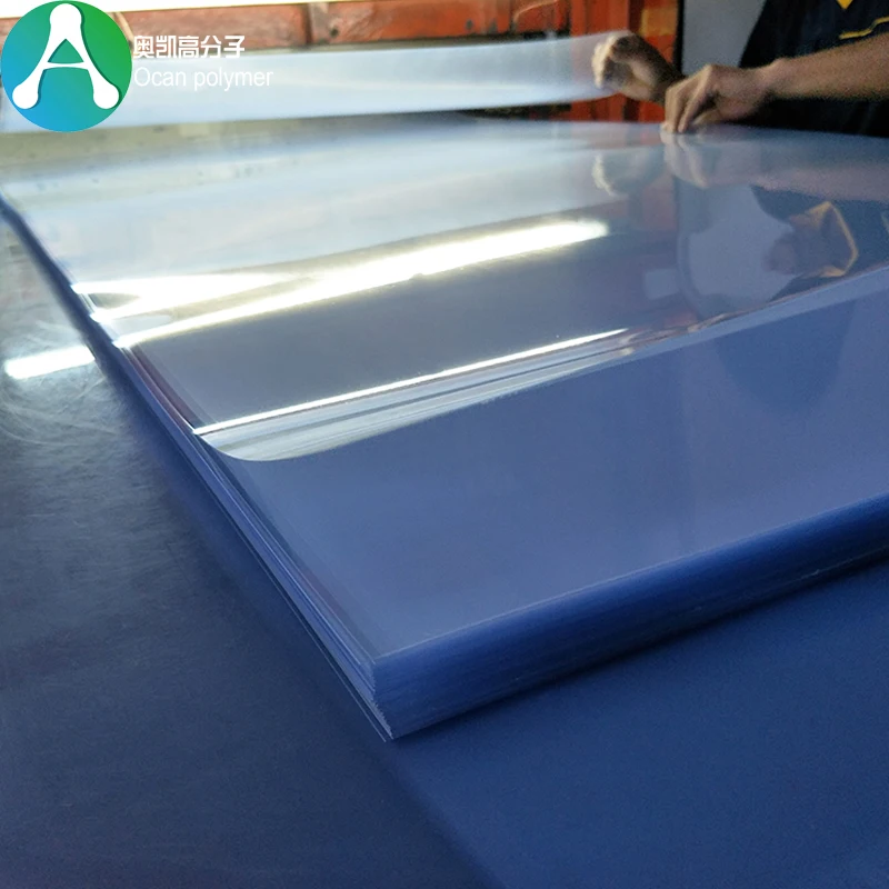 0.5mm Clear Transparent Rigid Plastic PVC Polymer Sheet for Printing