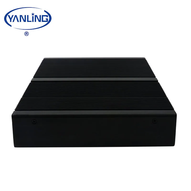 Yanling Fanless Mini Server 1U Rackmount Intel 1037U Dual Core 6 Lan Cloud Computer For Remote Management