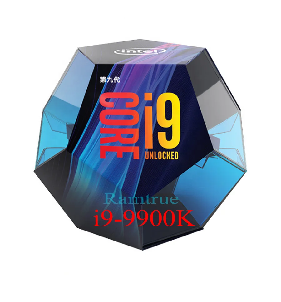 Intel Core i9-9900K Coffee Lake 8-Core, 16-Thread, 3,6 ГГц (5,0 ГГц Turbo) LGA 1151