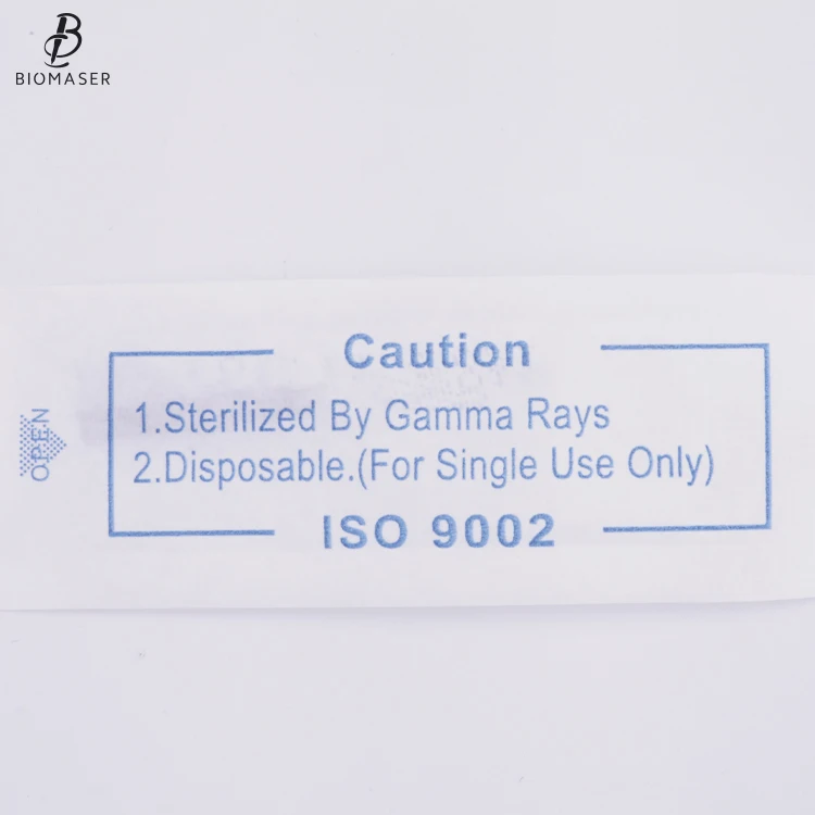 Biomaser High Quality Sterilized Package 14 pin Eyebrow Embroidery Tattoo Microblading Needle