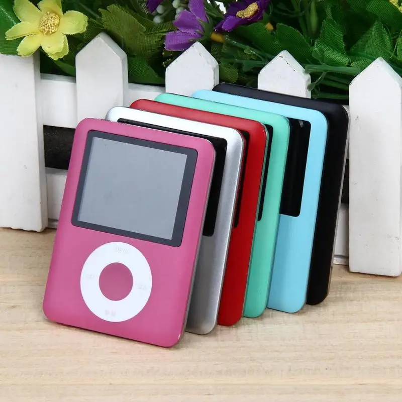1.8 inch LCD Screen MP3 MP4 Music Player Metal Housing 4BG 8GB 16GB 32GB MP4 Player Support E-Book Reading FM Radio