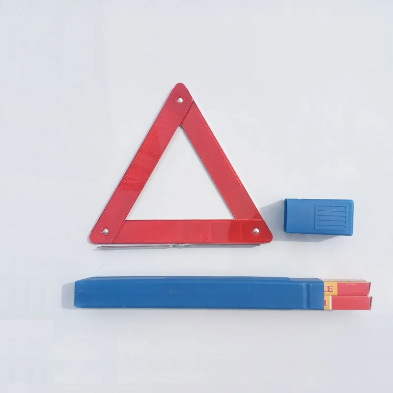 reflective car triangle warning sign triangulo traffic warning sign