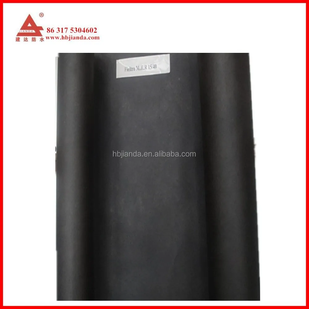 Cheap price ASTM D4869 15# black waterproof bitumen roofing felt