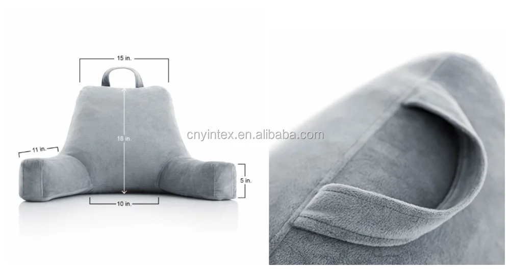 Super soft reading pillow for watching TV or reading