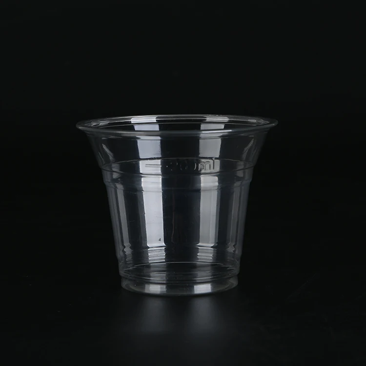 9oz  Biodegradable  PLA  Custom Logo  Ice Cream Cup With Lid for custom