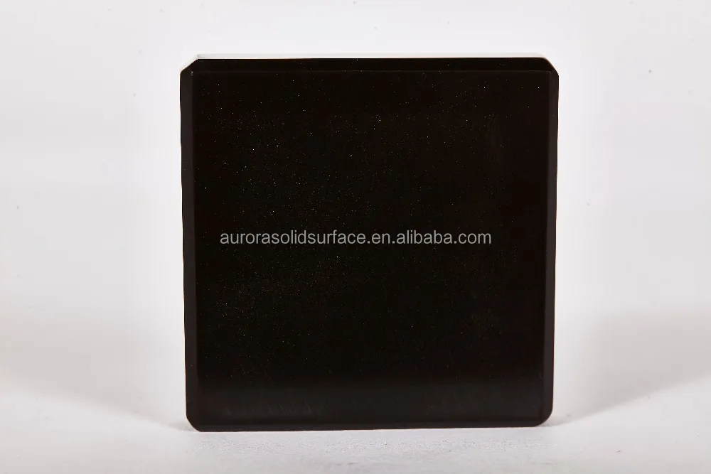 Industrial Construction 100% Pure Red Acrylic Resin Solid Surface Sheets / Artificial Marble / With All Kinds Of Shape