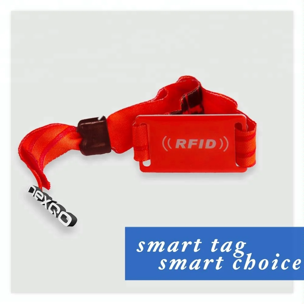 High Quality Waterproof Adjustable Long Range RFID Bracelet