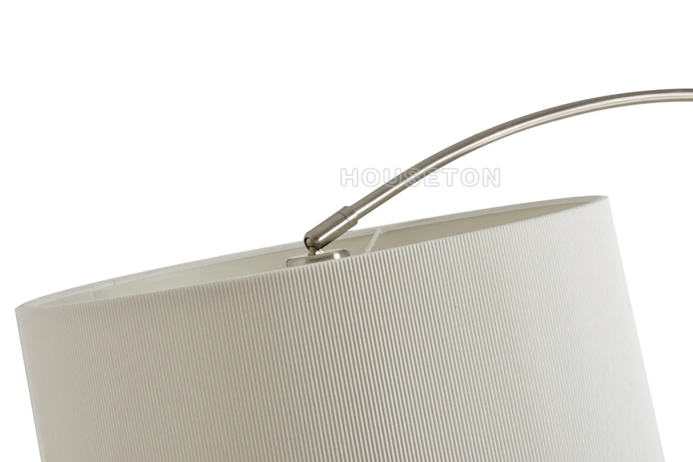 Hot sale hotel metal base in the living room led design standing  arc floor  lamp