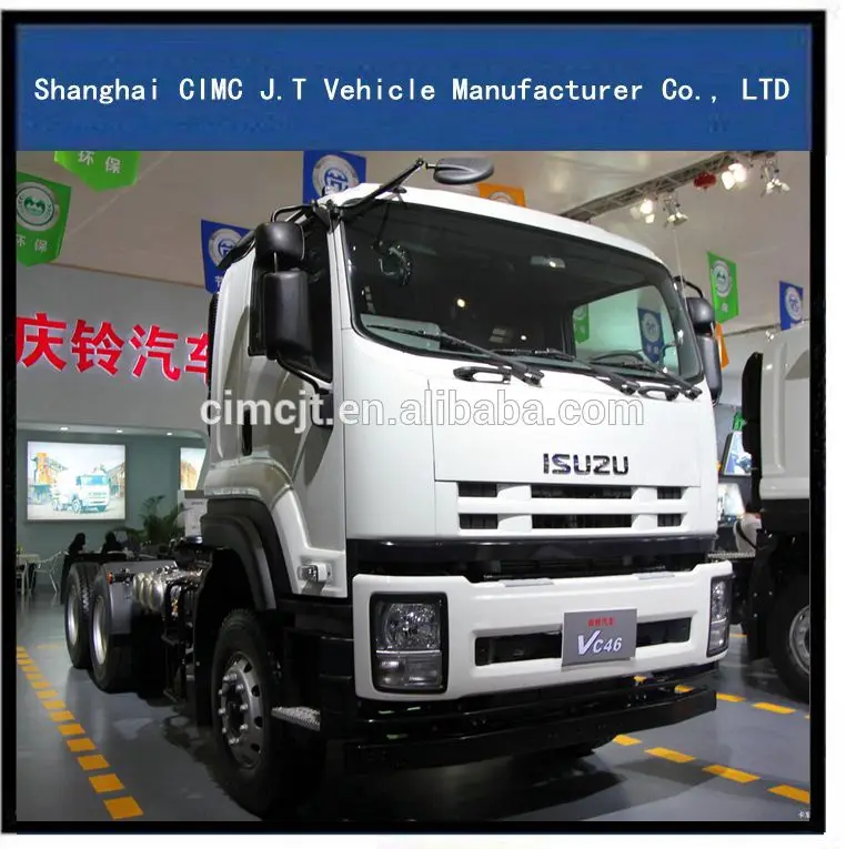 
tractor truck container semi trailer truck tractor ISUZU,international tractor truck head for sale 
