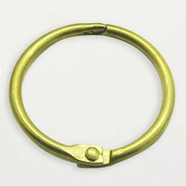 
colorful loose leaf binding ring 3 open ring/calendar ring for organizer planner 