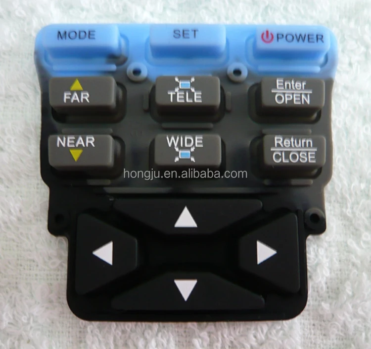 Supply all kinds of Silicone keypad with crystal cap с лучшим выбором