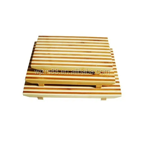 
Japanese style bamboo sushi plates, wood sushi tray set wholesale 