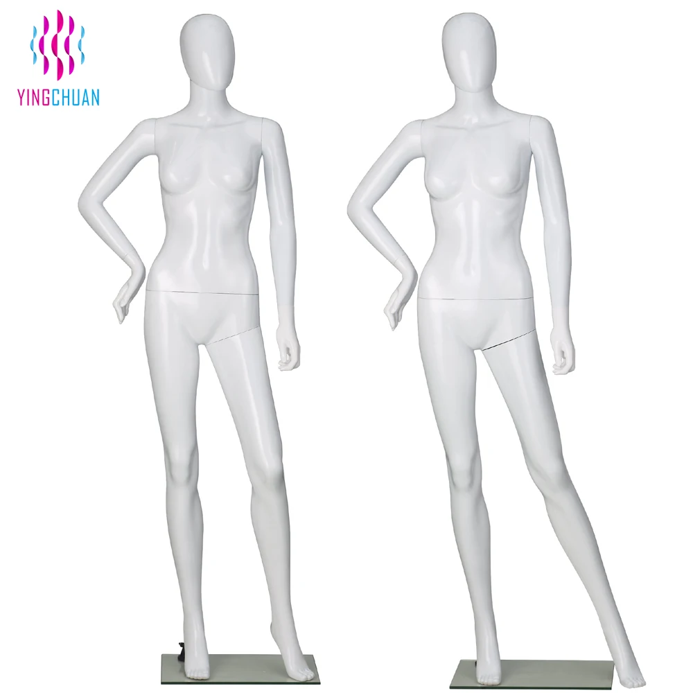 Abstract female sexy women egg head mannequin