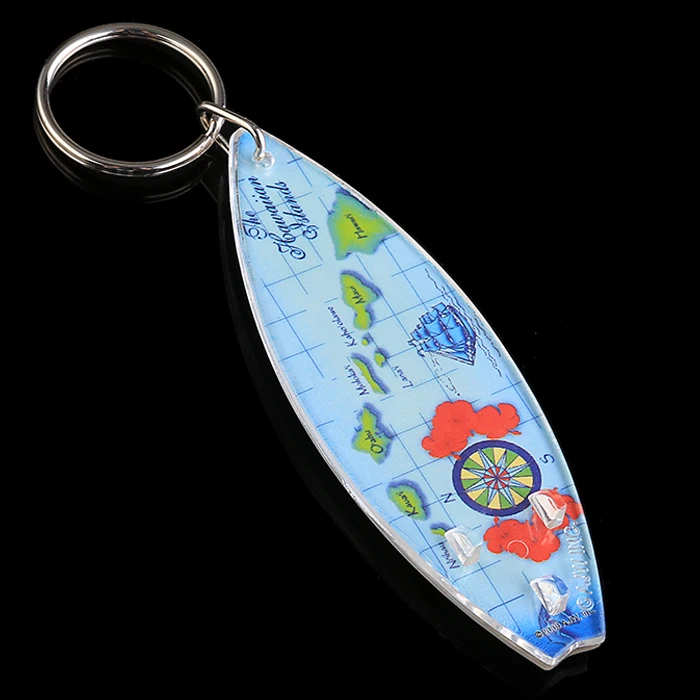 Мода Высокое качество Нью-Йорк Стиль Пластиковые акриловые брелок