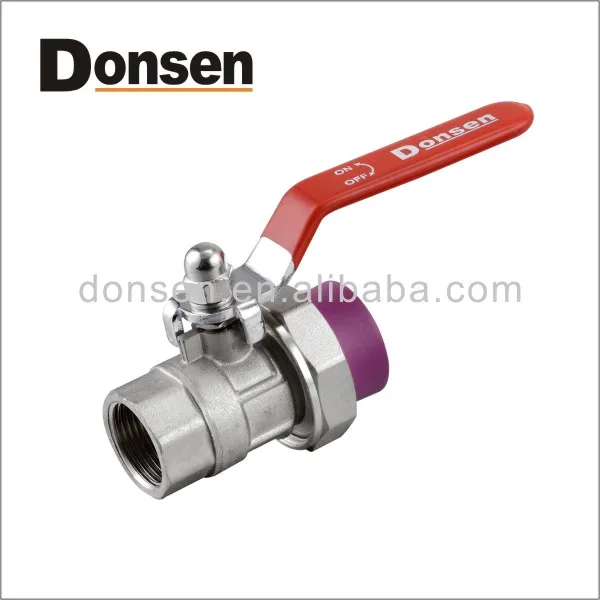 2020 high-end ppr purple high quality PPR Heavy stop valves  Donsen brand