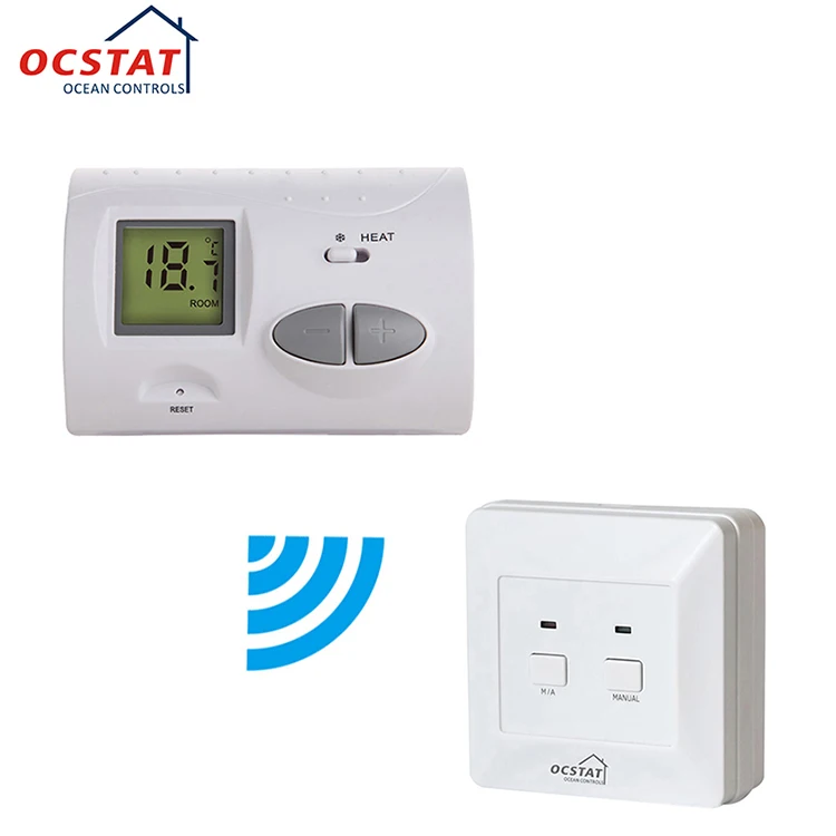 ЖК рф радиатора Беспроводной Цифровой комнатный термостат с 868 мГц