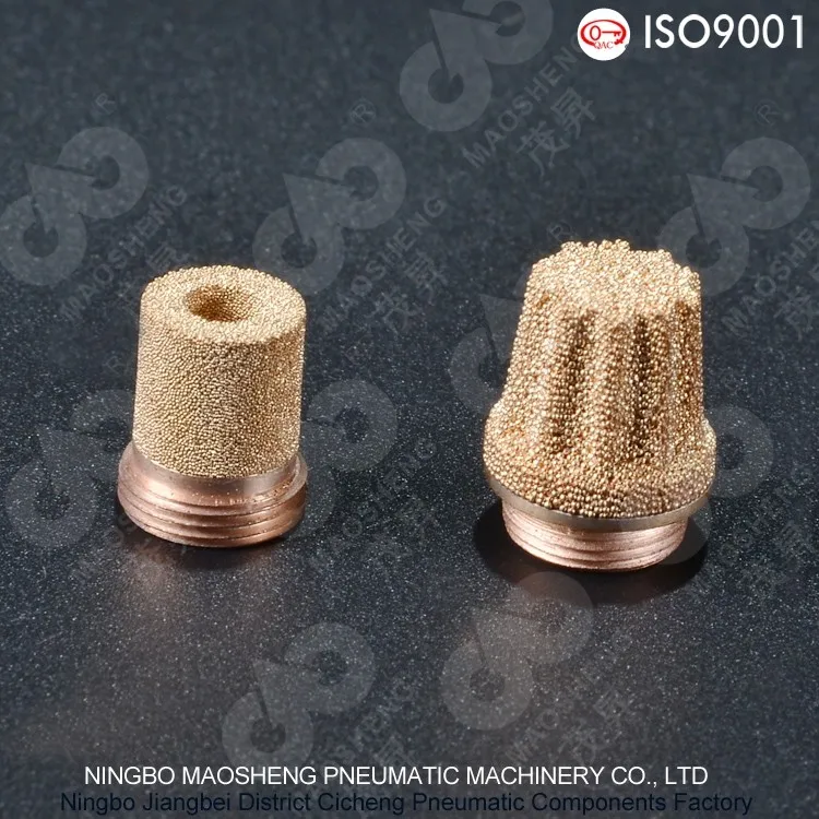 RSS Type Steel Nipple Plated Copper Muffler