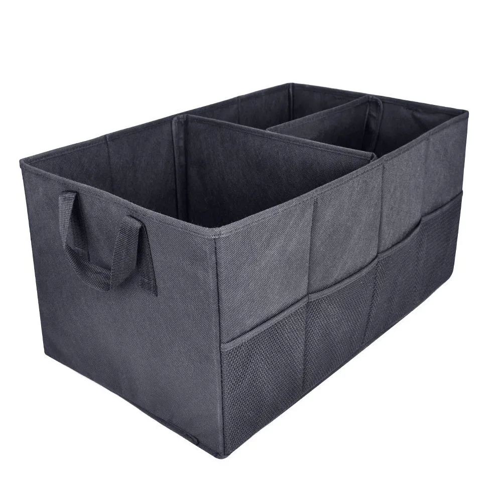 foldable storage box case car storage organizer