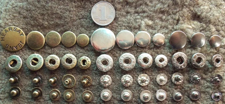 Custom  hook button for jeans trousers, Jacket button for garment