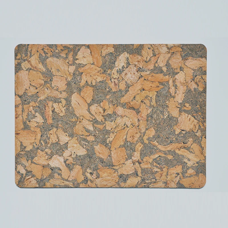 100% biodegradable cork placemat set cork trivet heat proof mat heat insulated pad