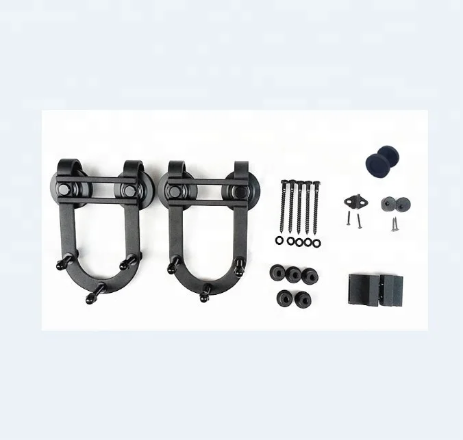 6 футов, скользящая дверная аппаратная система, тяжелые ролики