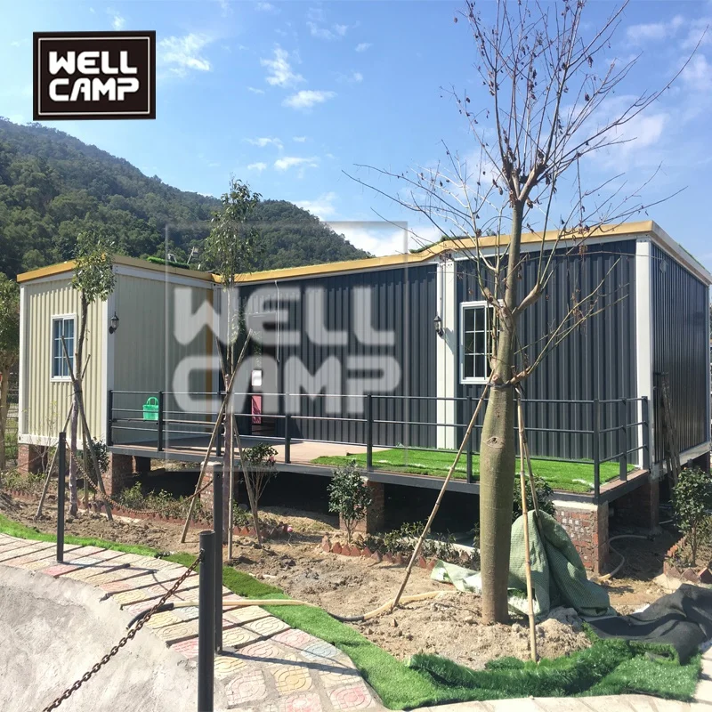 Renting apartment container house in America  modern living prefabricated container homes