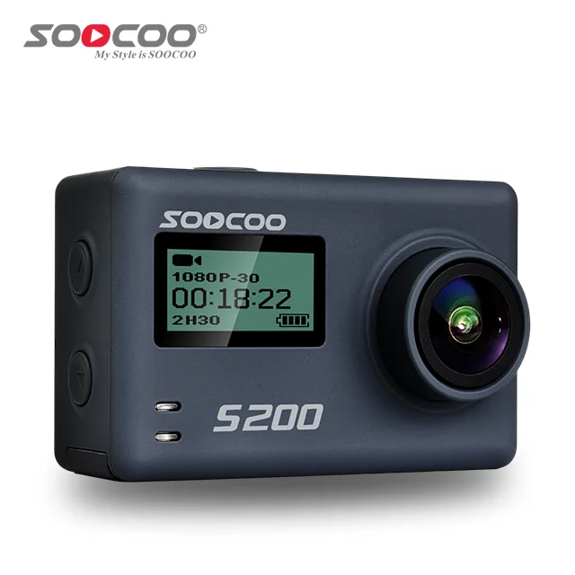 SOOCOO S200 4K Ultra HD 0.96 & 2.45 Touch screen remote wifi sport dv s200 Action Camera