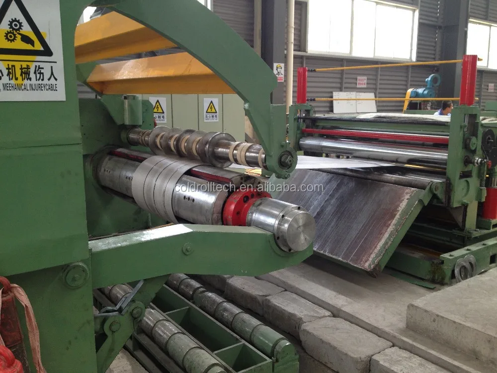 
HR CR GI 8mm Steel coil slitting line 