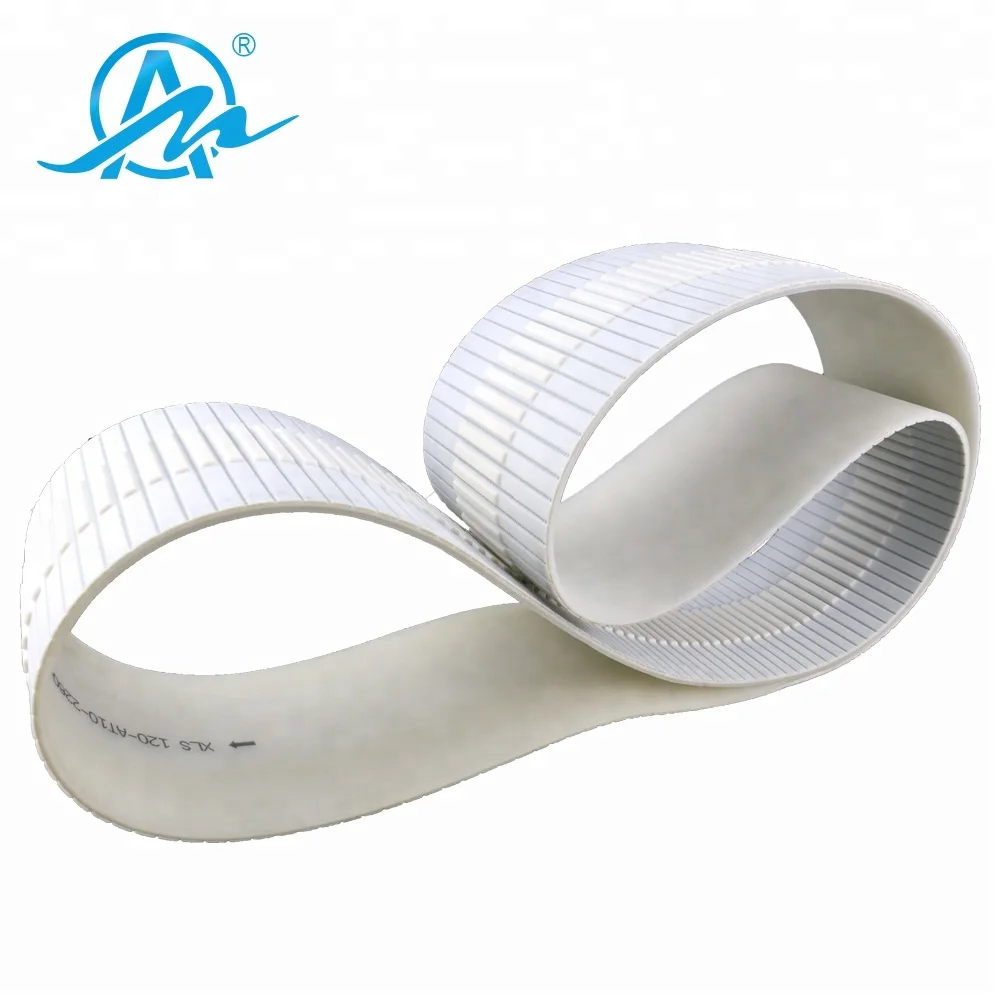 Специальная обработка AT10 Лопата на зубы стороны ПУ зубчатый ремень с полиуретановым покрытием