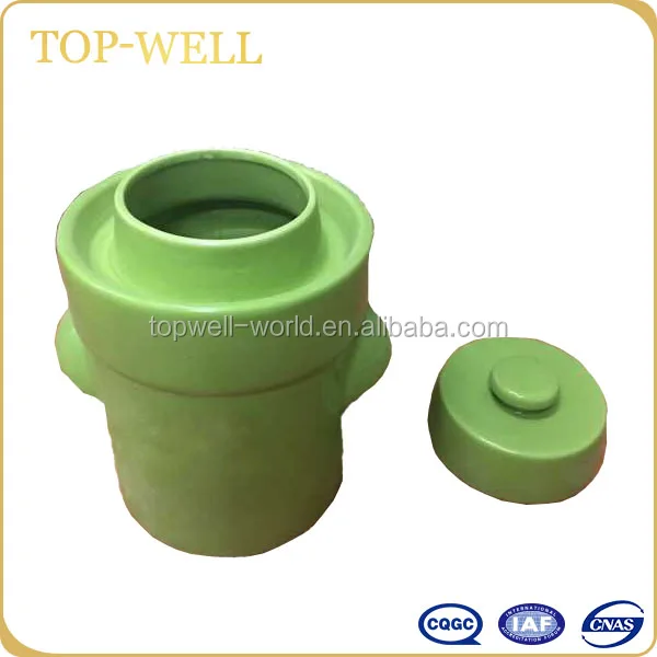 Blue Glaze Ceramic Onion Potato Garlic Storage Jar