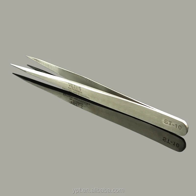 ST-10 110mm VETUS Tweezers/Stainless Steel Tweezers/industrial tweezers