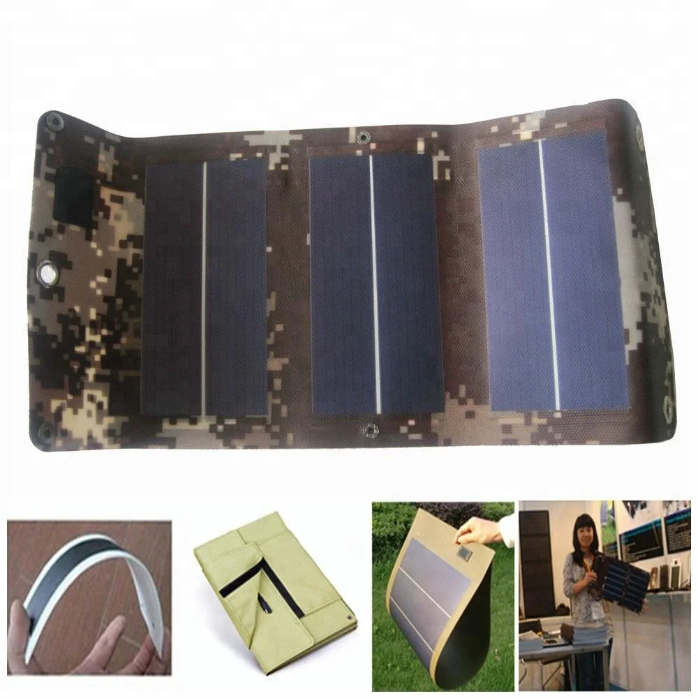 5V USB Mini Flexible solar cell charger, solar mobile charger, smartphone solar panel