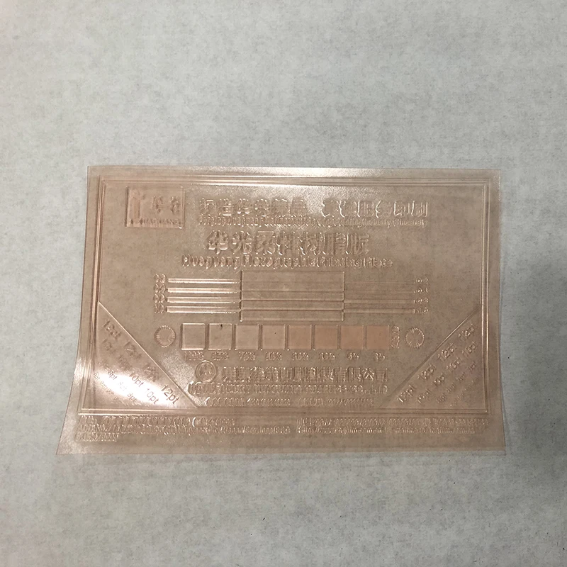 Photopolymer stamps flexo plate cutter water wash