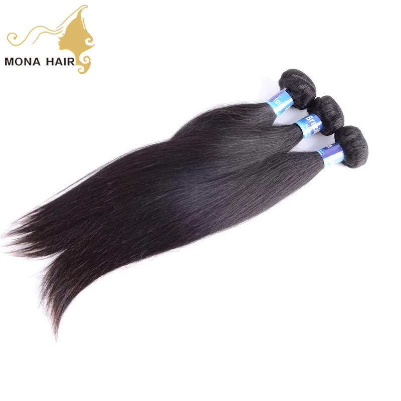 100% Virgin Brazilian Silky Straight Wholesale Human Hair Extensions