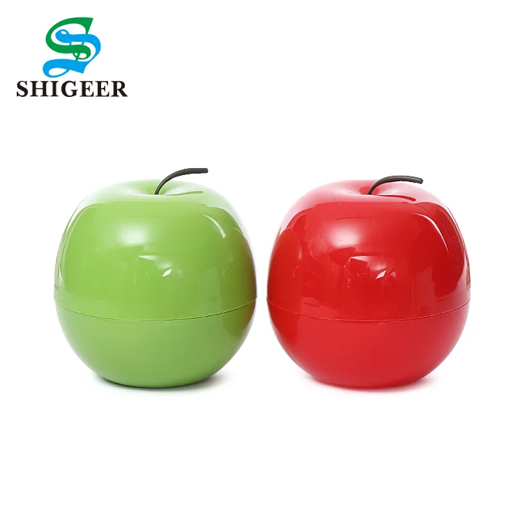Индивидуальная многоразовая многофункциональная пластиковая коробка для хранения в форме яблока с 5 отделениями