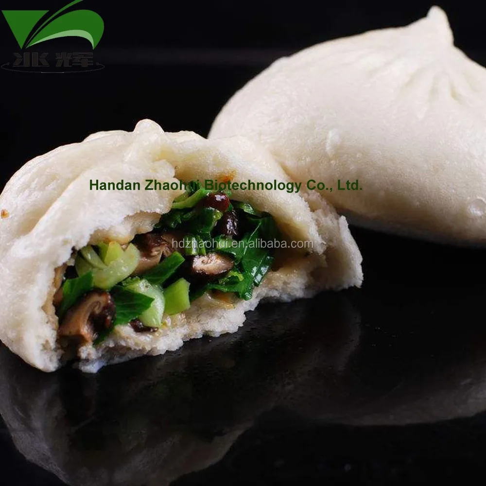 Chinese Dim Sum Vegan Food Vegetable and Mushroom Buns Pau(Baozi)
