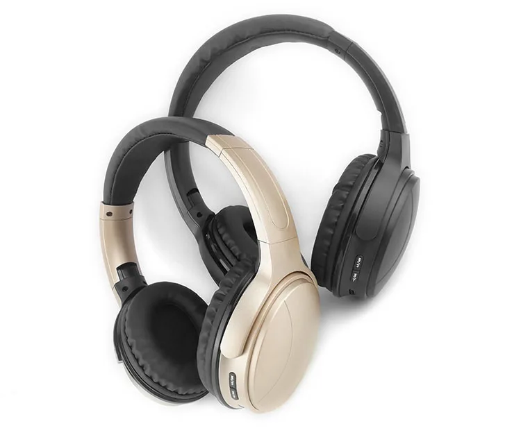 D-772 Oval earmuff headphone support FM radio sd card audio jack bt headphone