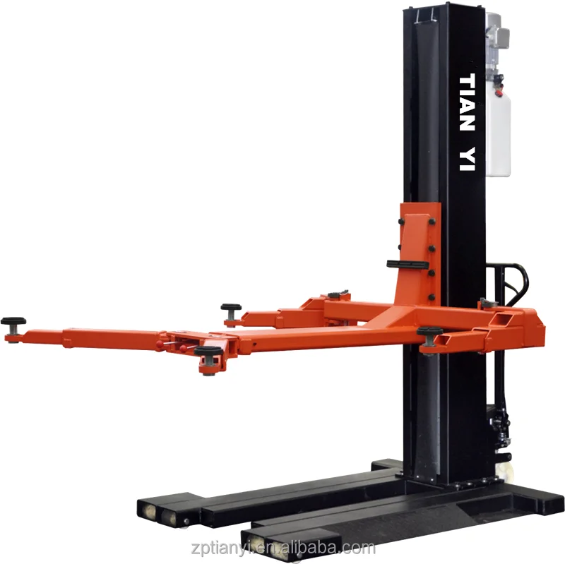High Quality Hydraulic Single Post Lift for Car