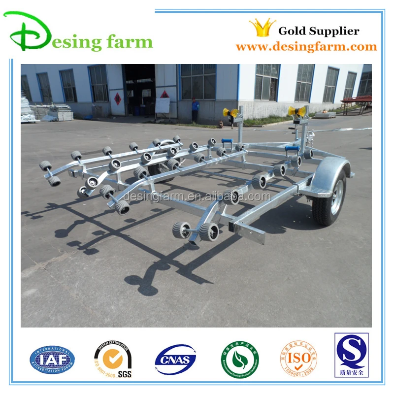 Galvanized rc trucks boat yacht ski jet trailer