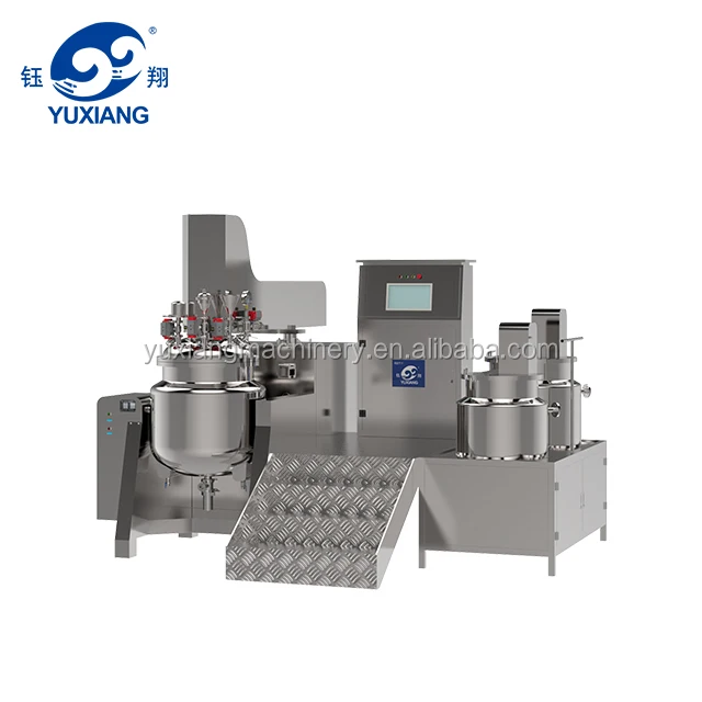 Косметический крем Yuxiang 100 л, вакуумный гомогенизирующий эмульгатор, смесительная машина