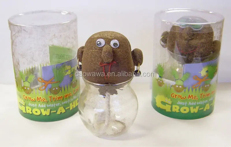 
Growing grass doll,grass head,grass doll 