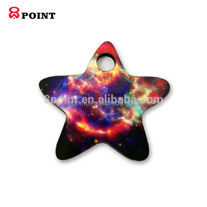 Personalized laser engrave carve logo coated wood keychain