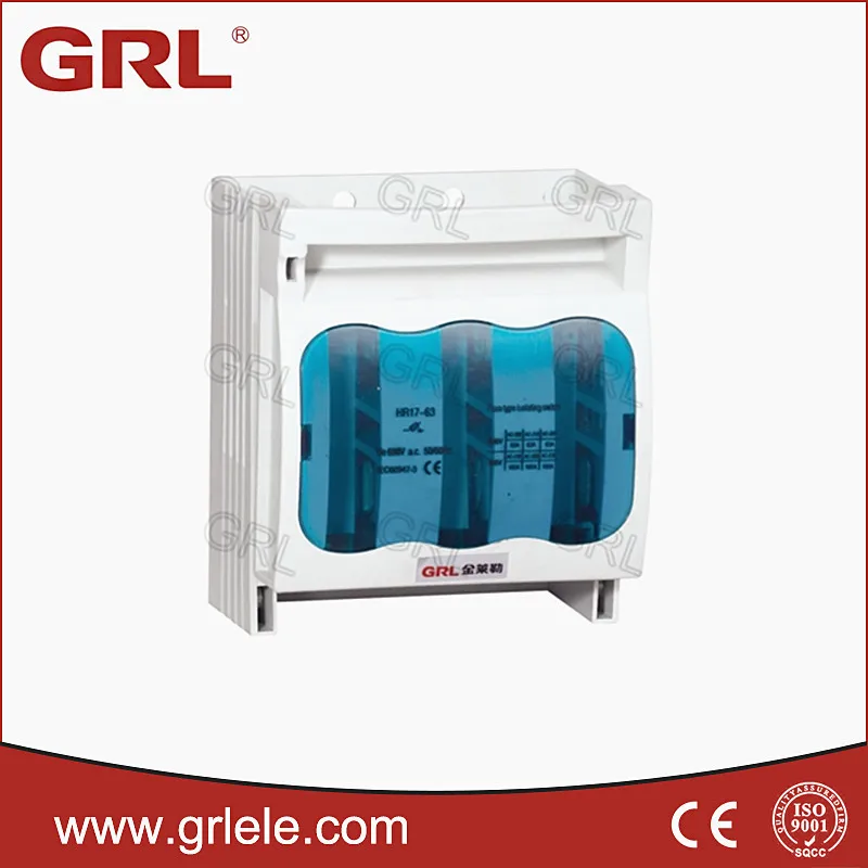 Ce утвержденный 250A 2 P 3 P 4 P красной меди исправлена тип или шин тип предохранитель выключатель-разъединитель