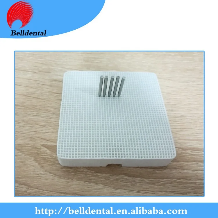 Dental Round / Square Ceramic Honeycomb Firing Tray with pins