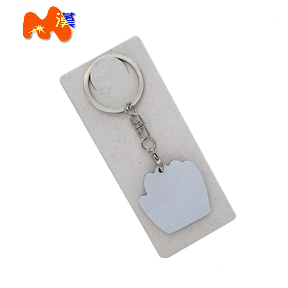 Пустые расходные материалы от производителя индивидуальная компания рекламный продукт сделай сам полуготовый сублимационные заготовки mdf брелок для ключей