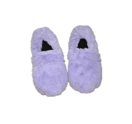 TV Hot Microwave Warm Slippers