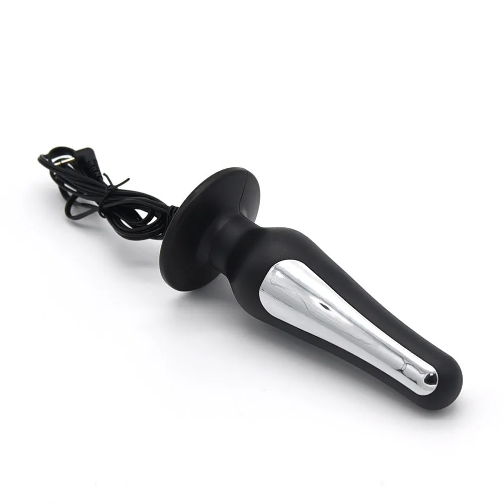 Sex Toys Butt Plug Prostate Massager Anal Plug Electro Shock Anal Plug