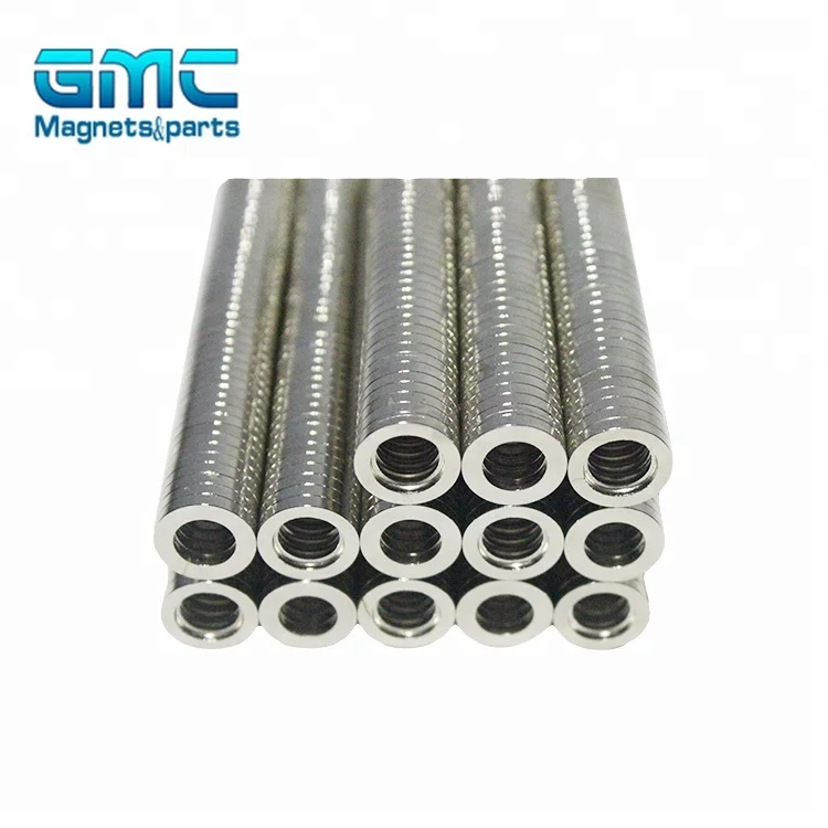 Фабрика непосредственно обеспечивает диаметрально намагниченные Кольца Неодимовый