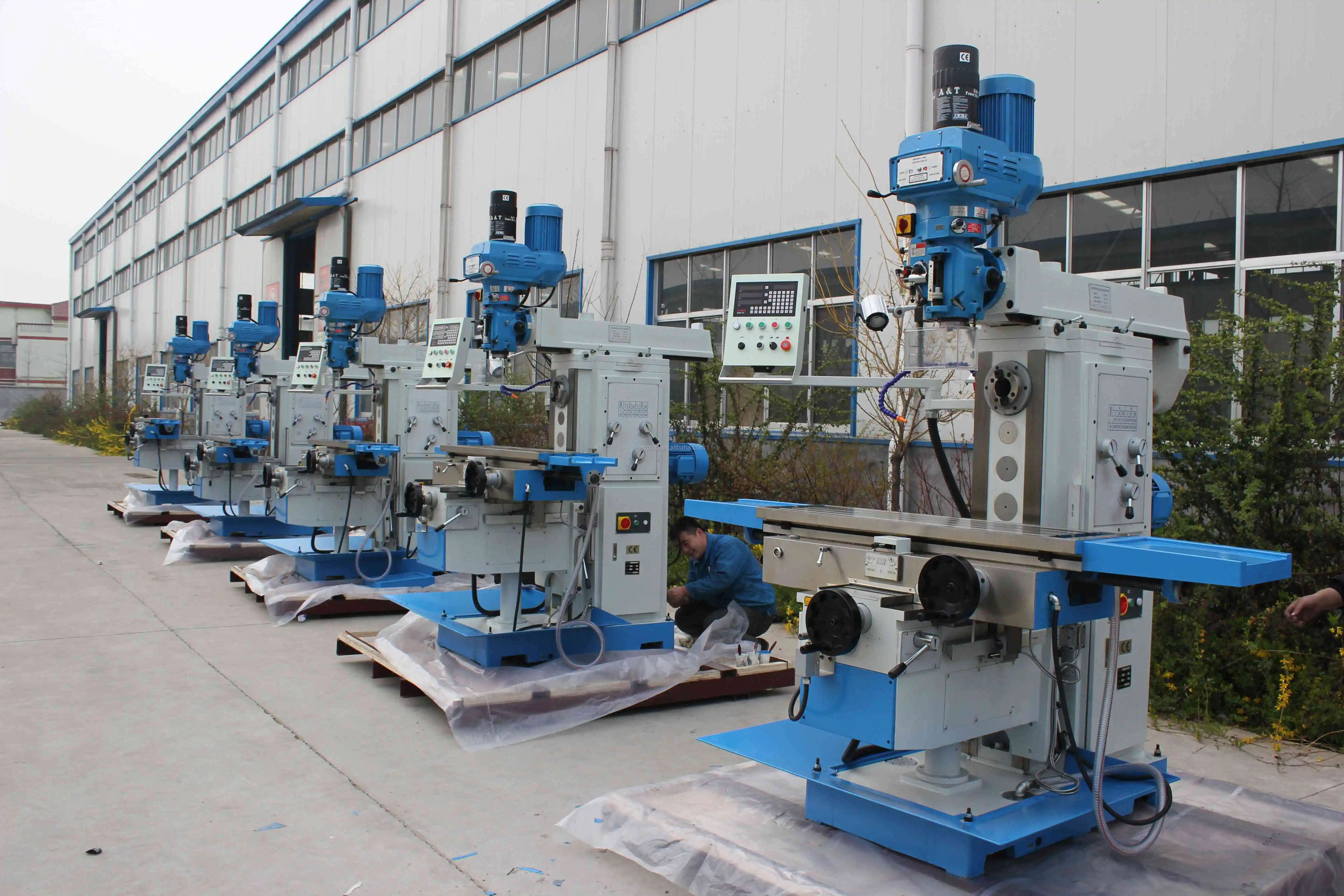 Latest Design Parts Machine For Bridgeport Cnc Vertical Milling Machines Sale