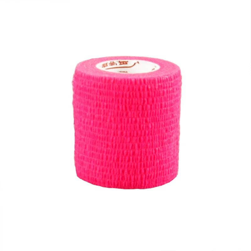 Wholesale Idealplast colorful cohesive bandages self adhesive sports tape for protecting ankle